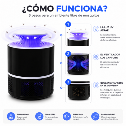 Lámpara Antimosquitos SilentTrap